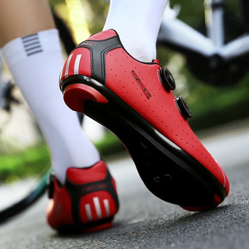 Flat Mountain Bike Shoes for Men and Women, Professional Cycling Shoes, SPD Road Bike Shoes, New Listing