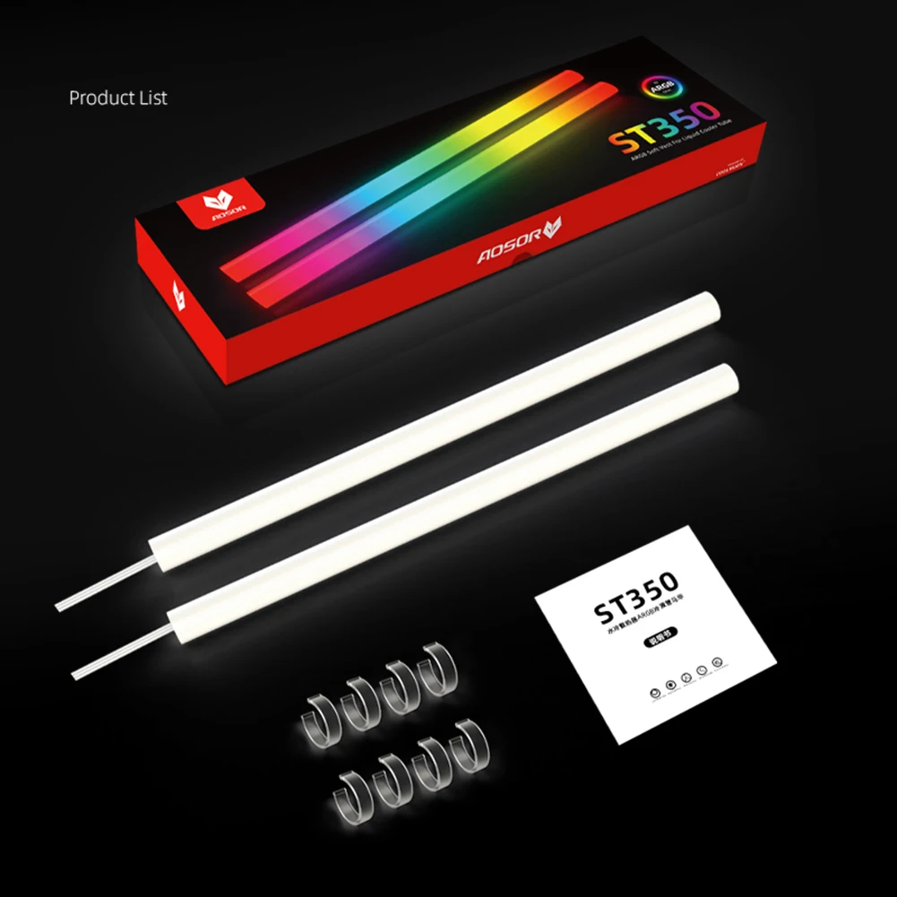 manga silicone raditor refrigeração água tubo 5v