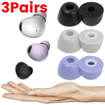 삼성 갤럭시 버즈 2 프로용 메모리 폼 팁 교체 이어팁, 노이즈 캔슬링 이어 플러그 패드, 케이스 커버 이어버드 액세서리 상품 이미지
