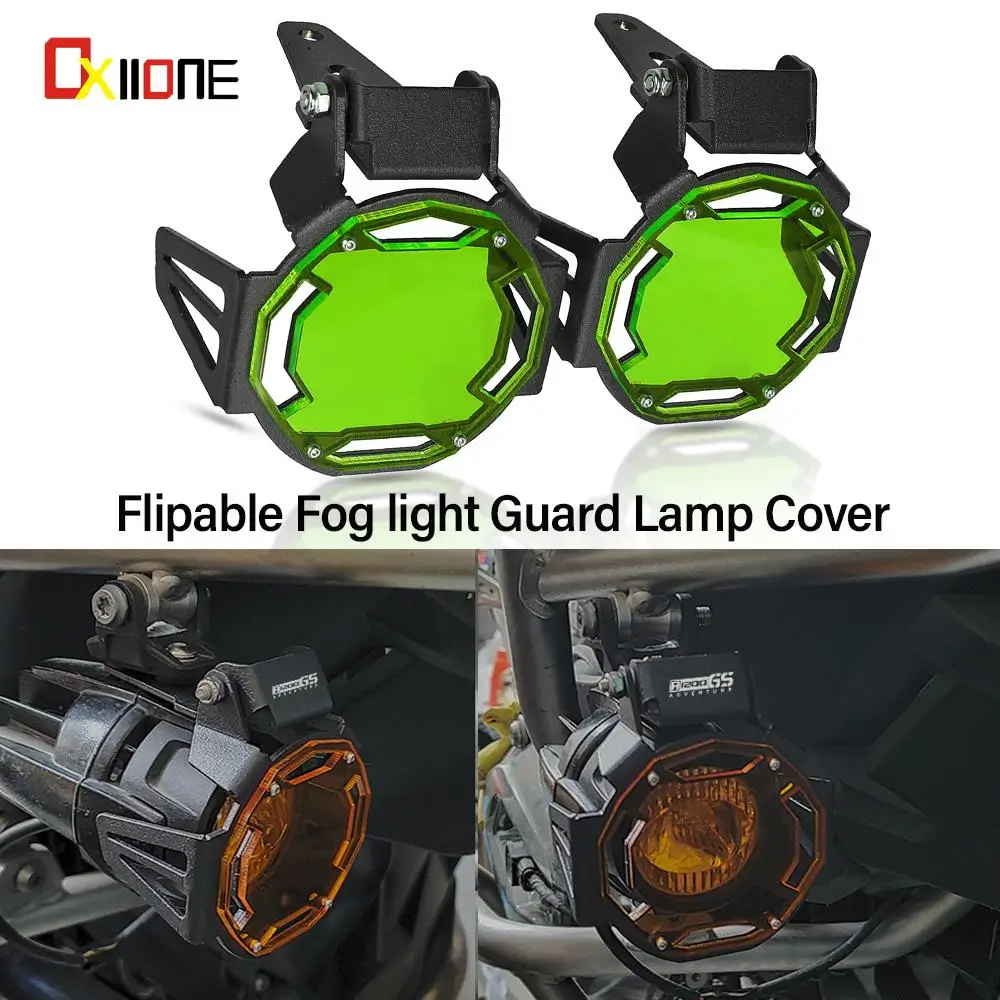 

Motorcycle Accessories Flipable Fog Light Protector Guard Lamp Cover For BMW S1000XR F750GS F800 GS G310GS G310R 2013 -2023 2022