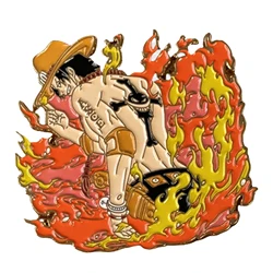 Anime Enamel Lapel Pin Brooch for Women Fashion Jewelry Accessories Gift (1)