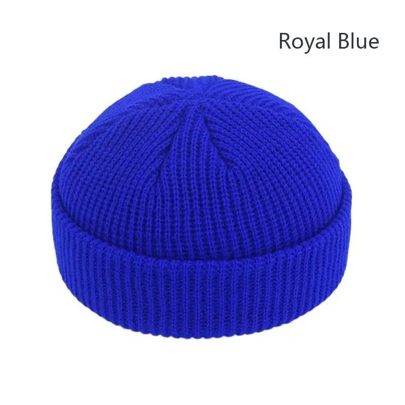 Bonnet Beanie Hiver Unisexe - Laine Douce, Taille 50-60 Cm, Modèle Classique Réversible