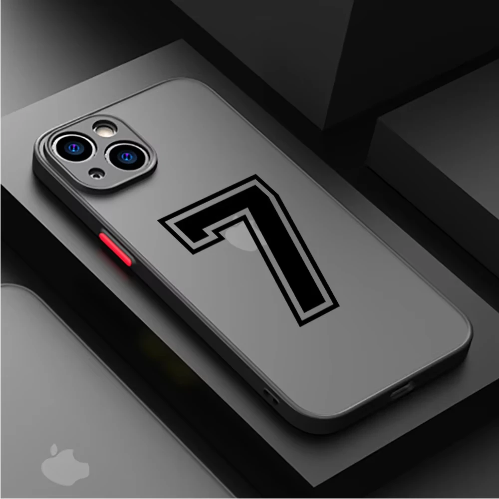 Luxury Football Star Design Matte Phone Case - Air Line Back Cover