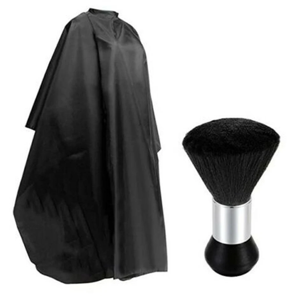 

Polyester Hairdressing Cloth Washable Barber Brush Home HairStyle Makeup Tool Kit