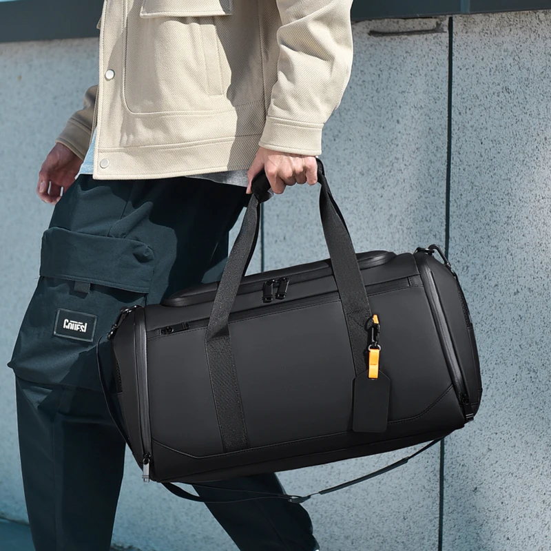 Large Capacity Travel Duffel Bag Durable Oxford Fabric Weekend Bag_voghion.com