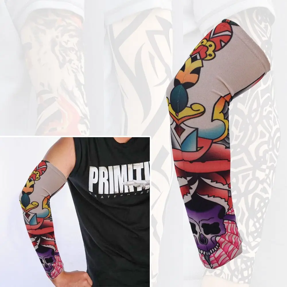 Outdoor Sport Arm Sleeves cooling arm sleeves sun protection arm sleeves arm sleeves 1Pcs Summer Sun Protection Cooling