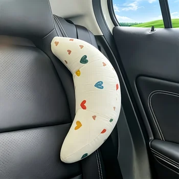 Cuscino da Viaggio per Auto – Supporto per il Collo, Poggiatesta Morbido e Cuscino per Spalle, Cuscino Universale per Dormire sul Sedile, Design Facile da Usare per Tutti.
