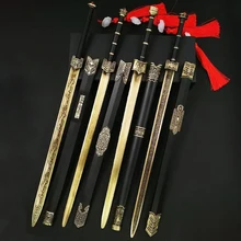 

60cm Ancient Chinese Famous Sword Model Qin Shihuang Sword Han Jian Yue Wang Sword Ancient Style Saber Alloy Weapon Sword Toy