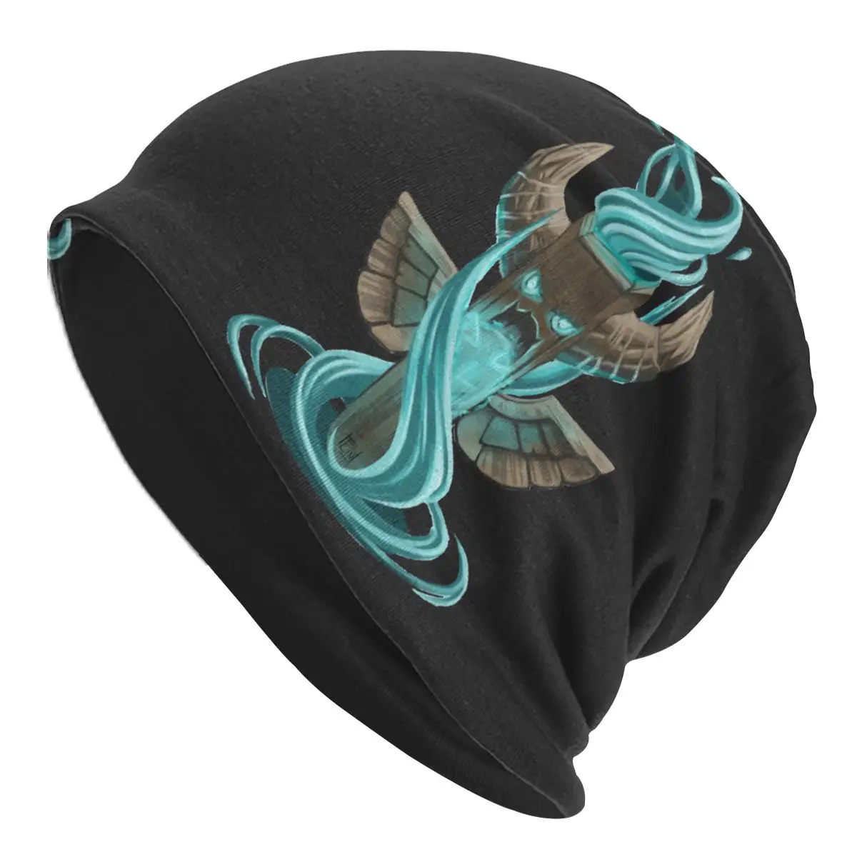 

Resto Shaman Totem World of Warcraft Unisex Bonnet Thin Cycling Double Layer Thin Hats For Men Women