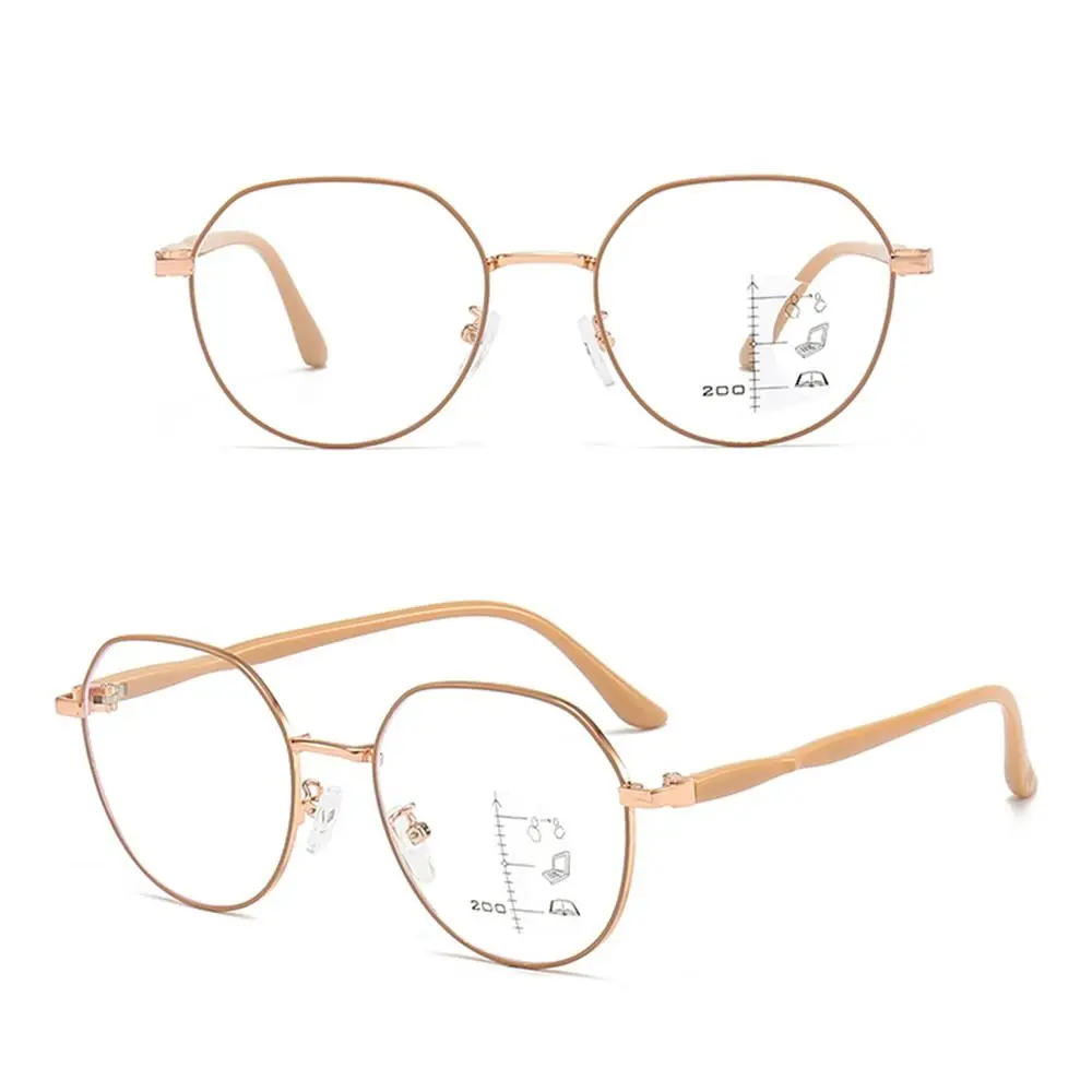 Multifokale Lesebrille progressiv in der Nähe von weit quadratischen Brillen Blue Ray Blocking Anti-Blaulicht Männer Frauen Lesebrille – Detail 11