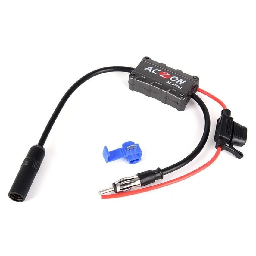 Universal Automobile Car FM Radio Stereo Antenna Signal Amplifier BoosterAerials AliExpress