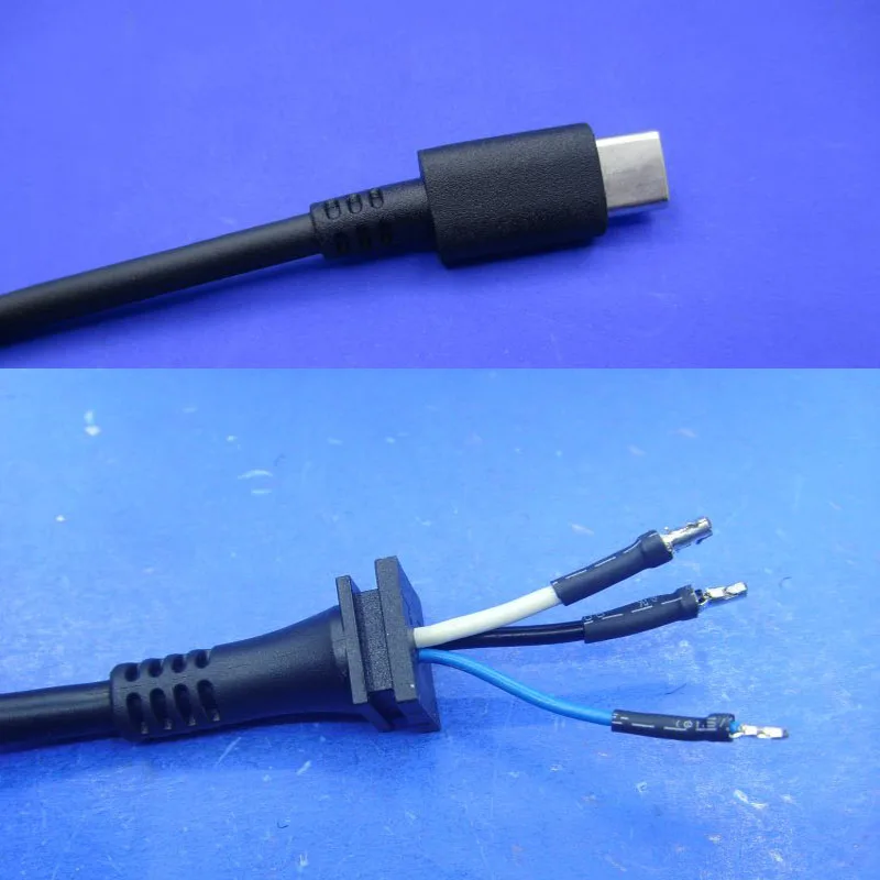 USB סוג C טעינת כבל DC שקע תקע חשמל מתאם כבל עבור Lenovo מחשב נייד 45w 65w HP Dell מתאם USB C כוח מחבר כבל