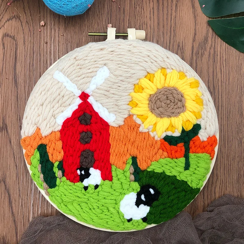 Sunflower Punch Needle Kit 2