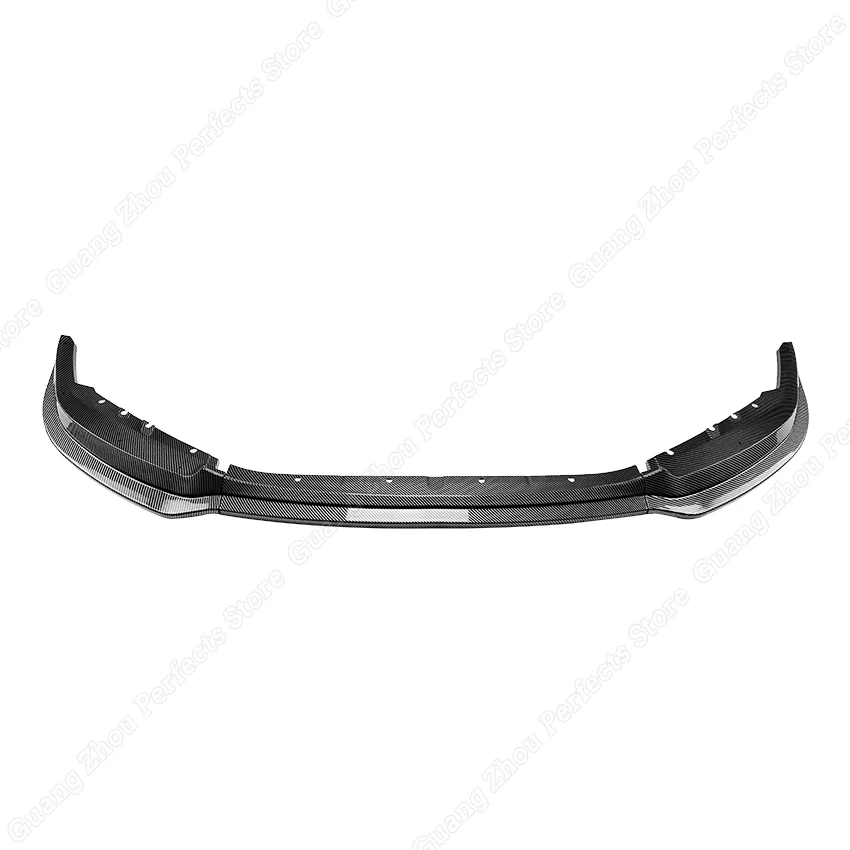 For BMW 2 Series M2 G87 2023+ Front Bumper Lip Splitter Spoiler Diffuser Guard ABS Exterior Accessories Gloss Black/Carbon Look