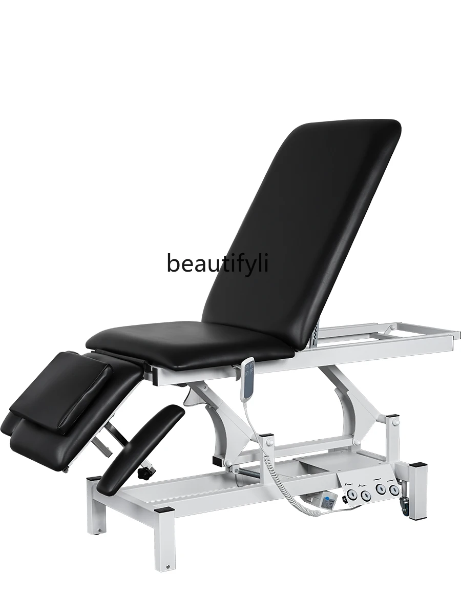 Electric Beauty Bed Bone Setting Physiotherapy Spinal Rehabilitation Elevated Bed Special Massage Couch Tattoo Tattoo Bed electric spinal correction bed multifunctional adjustment massage physiotherapy massage bone setting tattoo facial bed