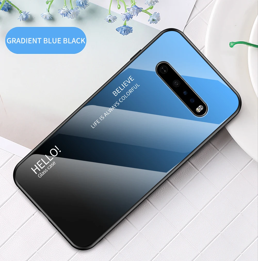 LG G8 Ince Cam Durumda DECLAREYAO Lüks Ultra Ince Sert Ayna Temperli Cam Coque LG G5 G6 G7 G8 G9 V60 Co_voghion.com
