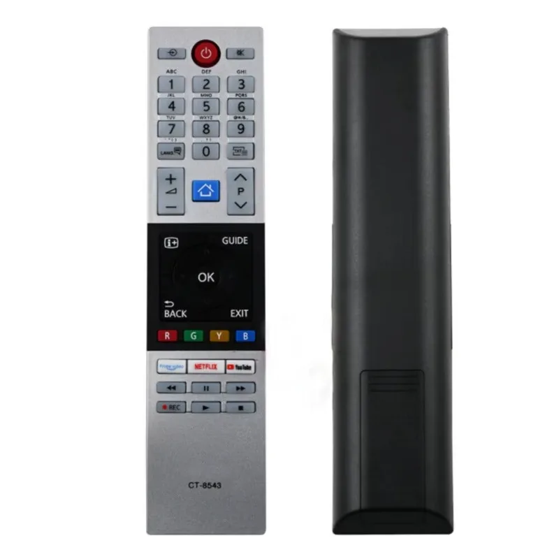 Remplacement Telecommande Toshiba CT-8543 adaptée à Toshiba FHD UHD XUHD TV - Aucun Réglage