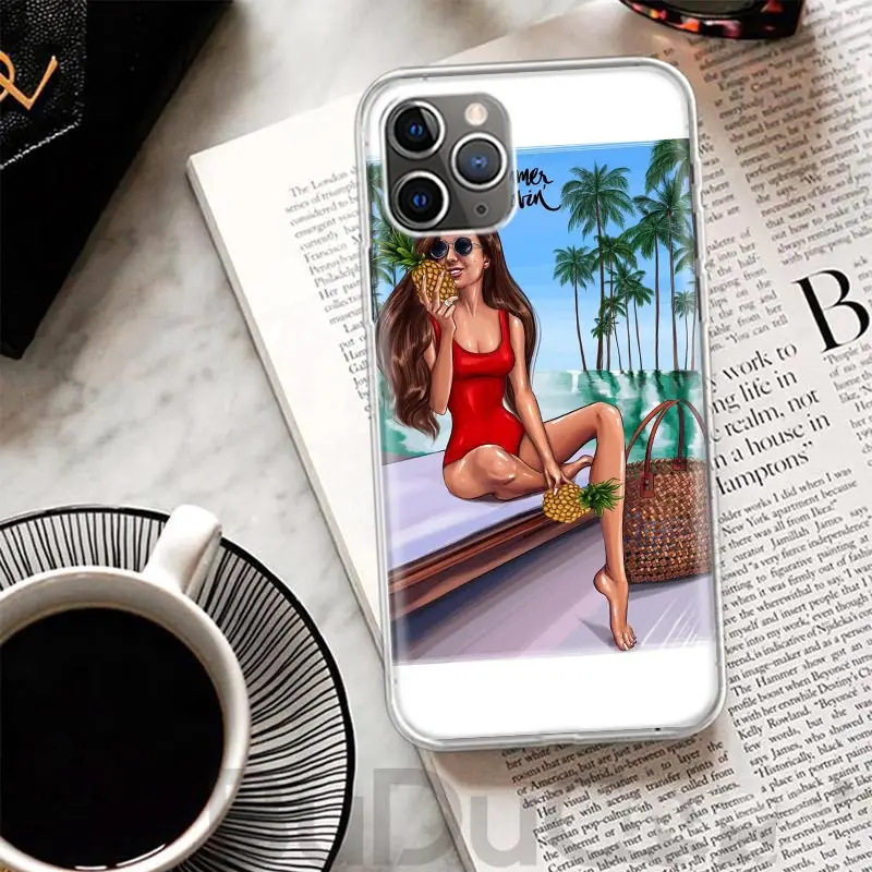 Flamingo Summer Beach Art Customized Phone Case Cover
