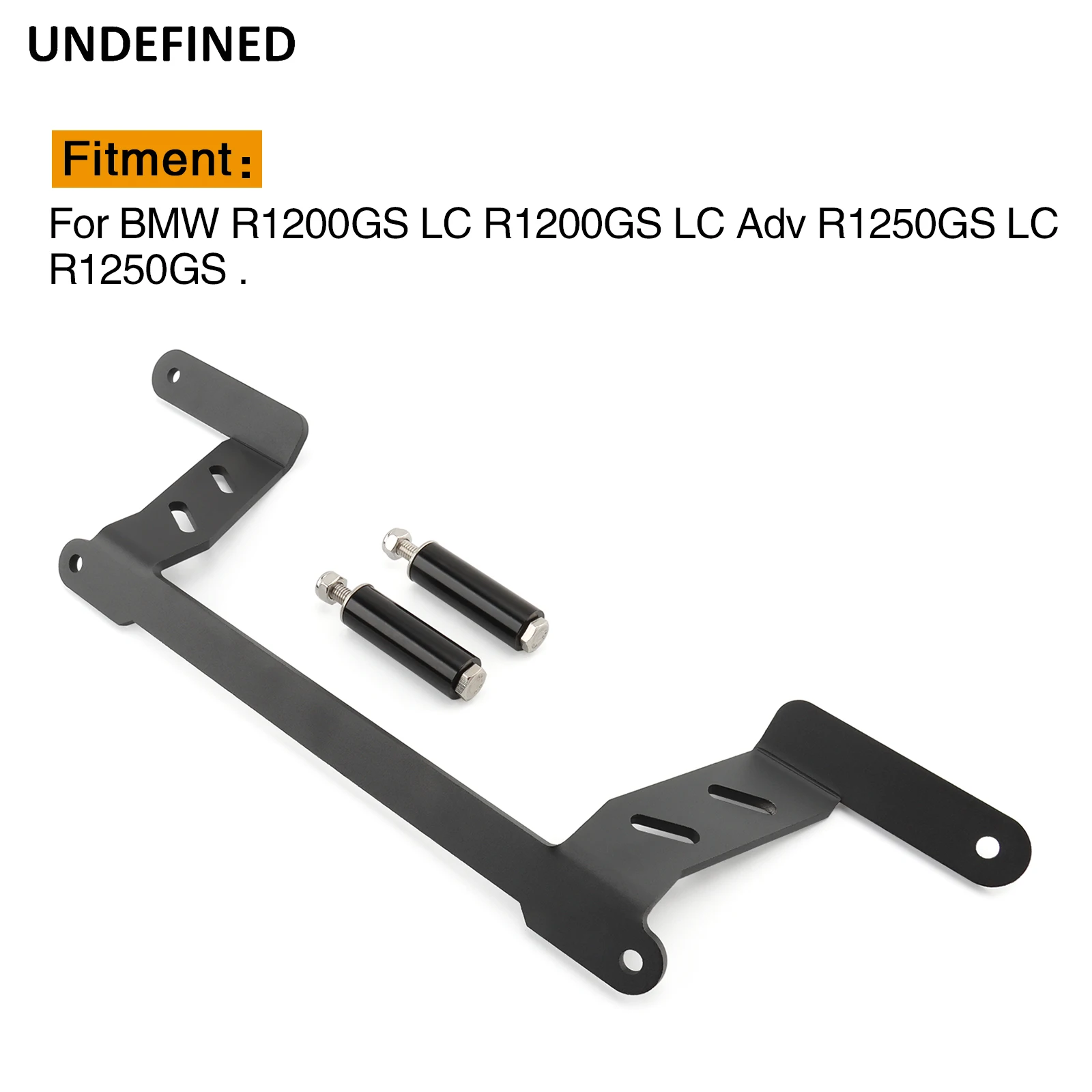 Black LED Fog Light Bracket for BMW R1200GS LC R1200GS Adventure