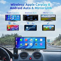 ESSGOO 10.26" Wireless CarPlay & Android Auto Dash Cam ADAS 4K DVR Bluetooth Audio AUX GPS Navigation Dashboard Video Recorder - Image 3