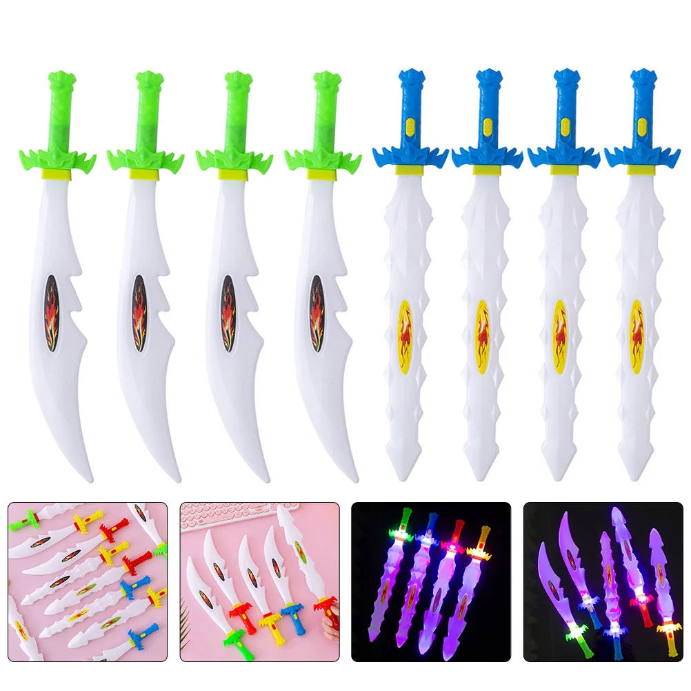 

Glowing Sword Toys Light Up Sword Toys Plastic Kids Sword Toys Lightweight Swords Children'S Shining Halberd Sword Toys