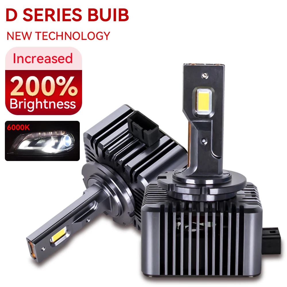 D1S D2S D3S D4S D5S LED Headlights HID D1R D2R D3R D4R D8R Bulb 100W  30000LM Car Light Turbo Lamp Canbus 6500K Automobile - AliExpress