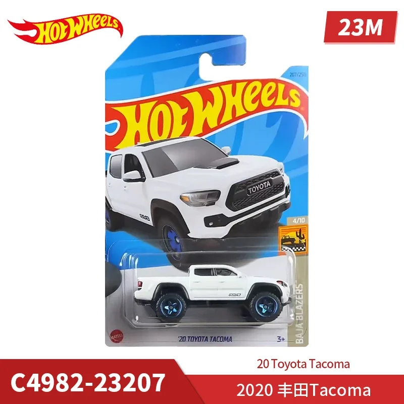 Hot Wheels 1:64 20 TOYOTA TACOMA VAN series Collection of die cast alloy trolley model ornaments 4