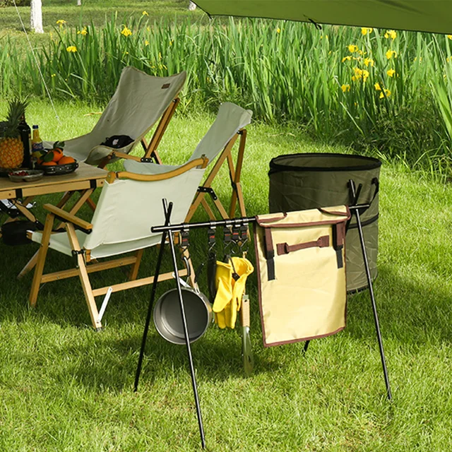 Összecsukható Kukak Pázsitzsákok Garázs Konyhai Tartályok Kemping - Image 4