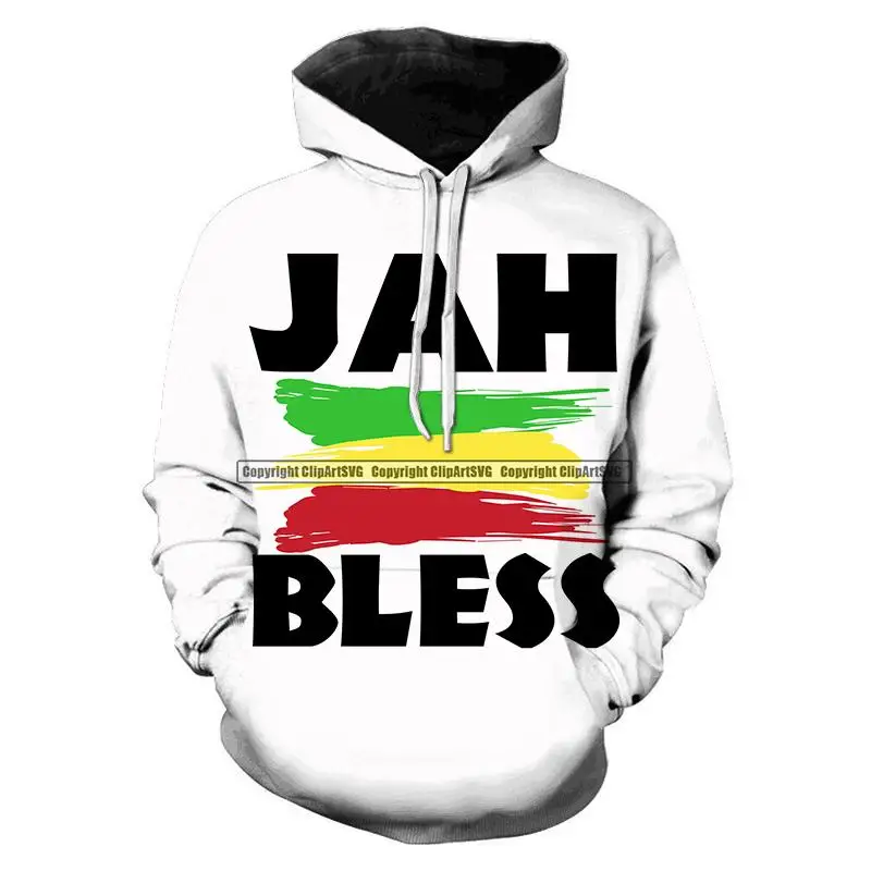 thumbnail image 1 of Sudadera con capucha con estampado de Jah Bless para hombres y mujeres, sudadera con capucha holgada informal con estampado 3D, ropa de calle para hombres, jerséis de gran tamaño, sudadera, ropa, 1 of 5