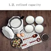1.2L Mini Electric Rice Cooker 2 Layers Heating Food Steamer Multifunction Meal Cooking Pot 1-2 People Lunch Box 6