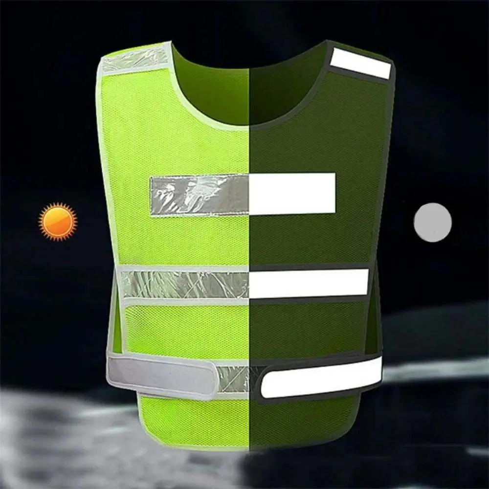 Sleeveless Jacket Reflective Vest Working Clothes High Visibility Safety Vest Universal Breathable Traffic