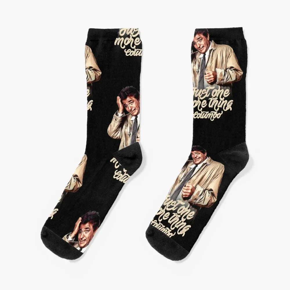

Columbo - Peter Falk Socks gym Christmas New year's christmas gifts Socks Man Women's