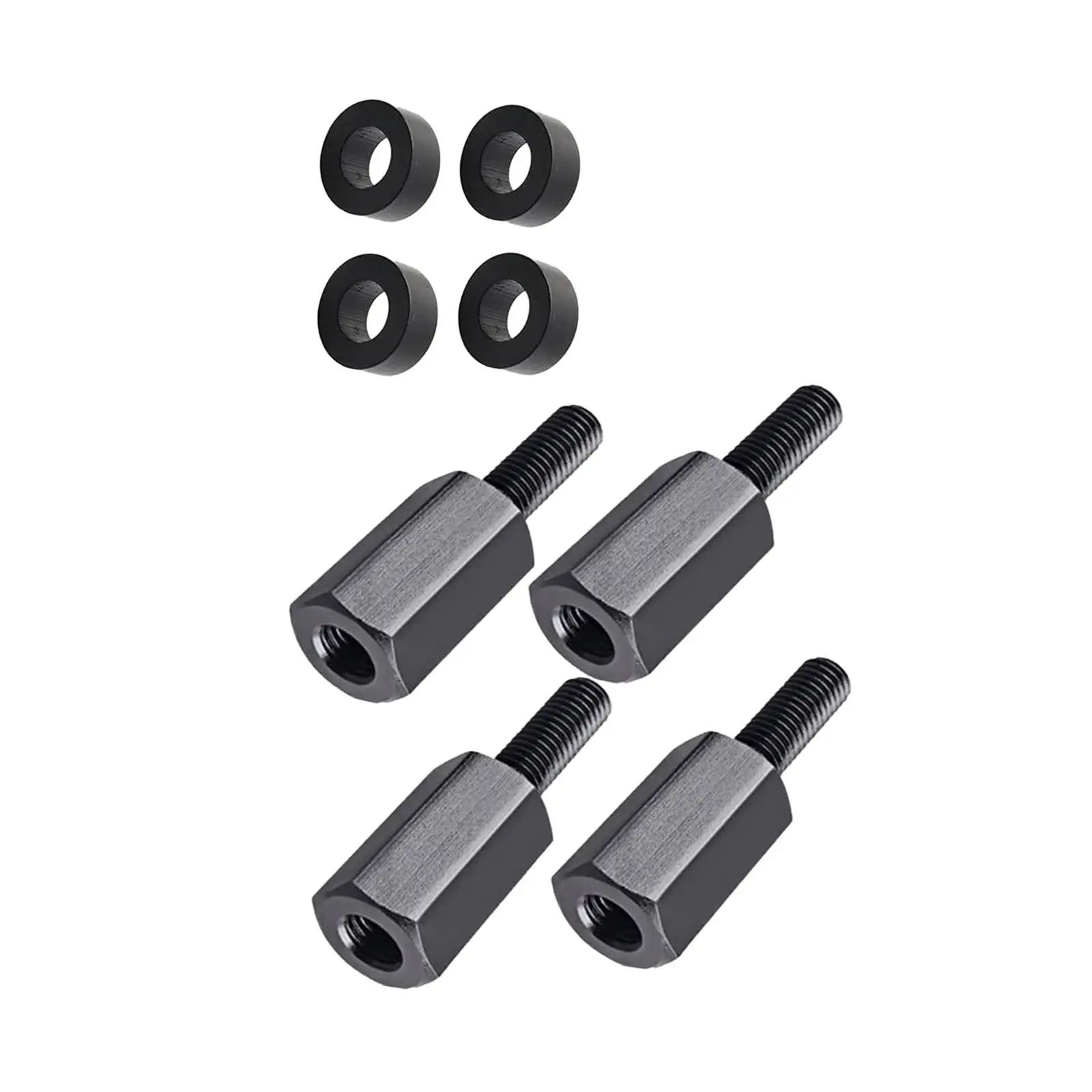 

4 Pieces Seat Riser Metal Durable for Can AM Maverick x3 Accessories
