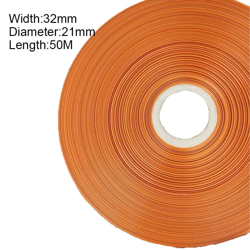 50Mx32mm Food Grade Plastic Sausage Casings For Sausage Maker Machine Tools