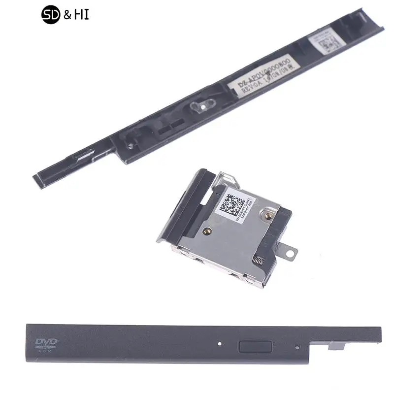1Set Dvd Faceplate Bezel Ejector Per Dell Latitude E6440 E6540 Pannello Di Azionamento Ottico