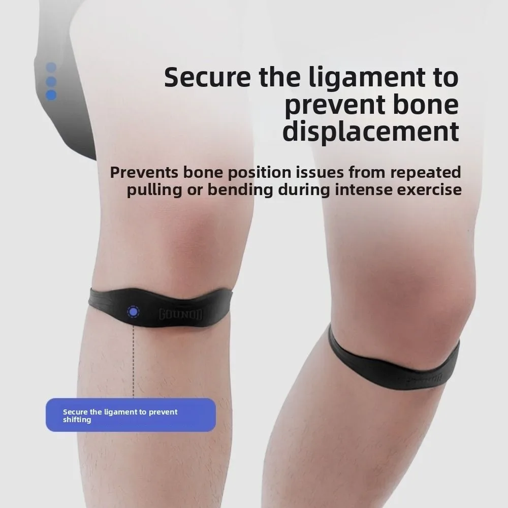 Silikon Patella Sehne Knie Riemen Knie Unterstützung Knie Pflege Knie Sport Unterstützung Band Hochelastische Flexible Patella Knie Strap – Detail 6