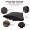 Double Layer Cat Litter Mat with Waterproof Non-Slip Washable Pet Litter Box Mat Sand Trapper Clean Pad Durable Bed Mat 3