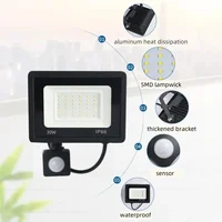LED PIR Motion Sensor Floodlight Outdoor Wall Light White Light 100W 50W 30W 20W 10W IP66 Waterproof LED Spotlight For Garden - Image 6