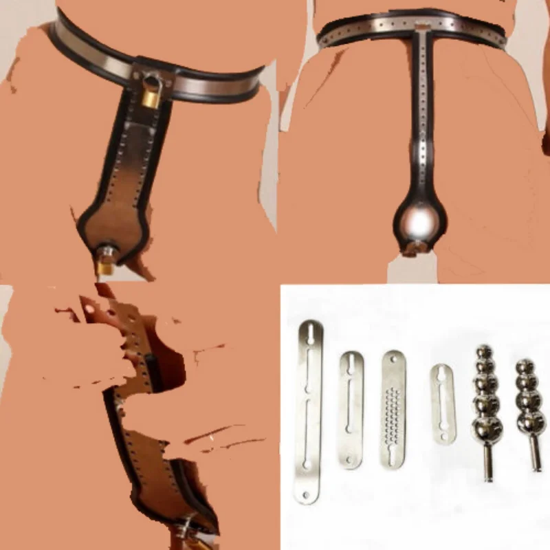 Stainless Steel Chastity Belt Lockable Device with Hole Female
