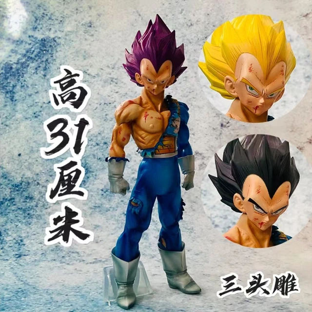 Pré ordem original banpresto dragon ball super filho goku vegeta pvc figura  de anime figuras de ação modelo brinquedos - AliExpress