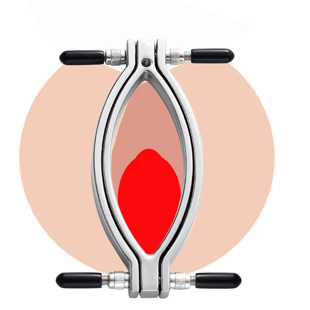 Yin Clip Expansion Yin Peeping Lower Body Flirting Sex Tools Adult SM Sex Toys Vaginal Expander Clitoris G-Spot Flirting