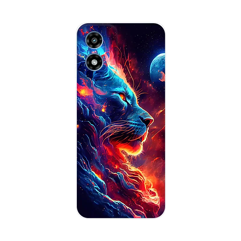 Leopard Panda Soft Silicone Protective Phone Case - Moto G Play Series