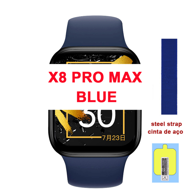 4Pcs 6Pcs Wholesale X8 Pro Max Smart Watch Men Women Fitness Tracker Sports Smartwatch Bluetooth Call Wristwatch