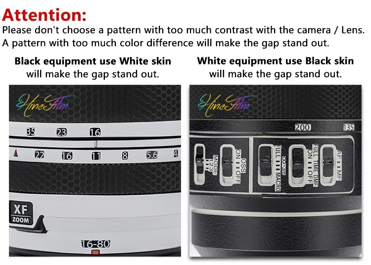 Description Picture 4 of itemHinefilm Skin for Iconic Brand 70 200 gm ii lens Skin FOR Iconic Brand FE 70-200mm f2.8 GM2 skin sel70200gm2 Lens Cover 70-200 gm2 LensWrap Film