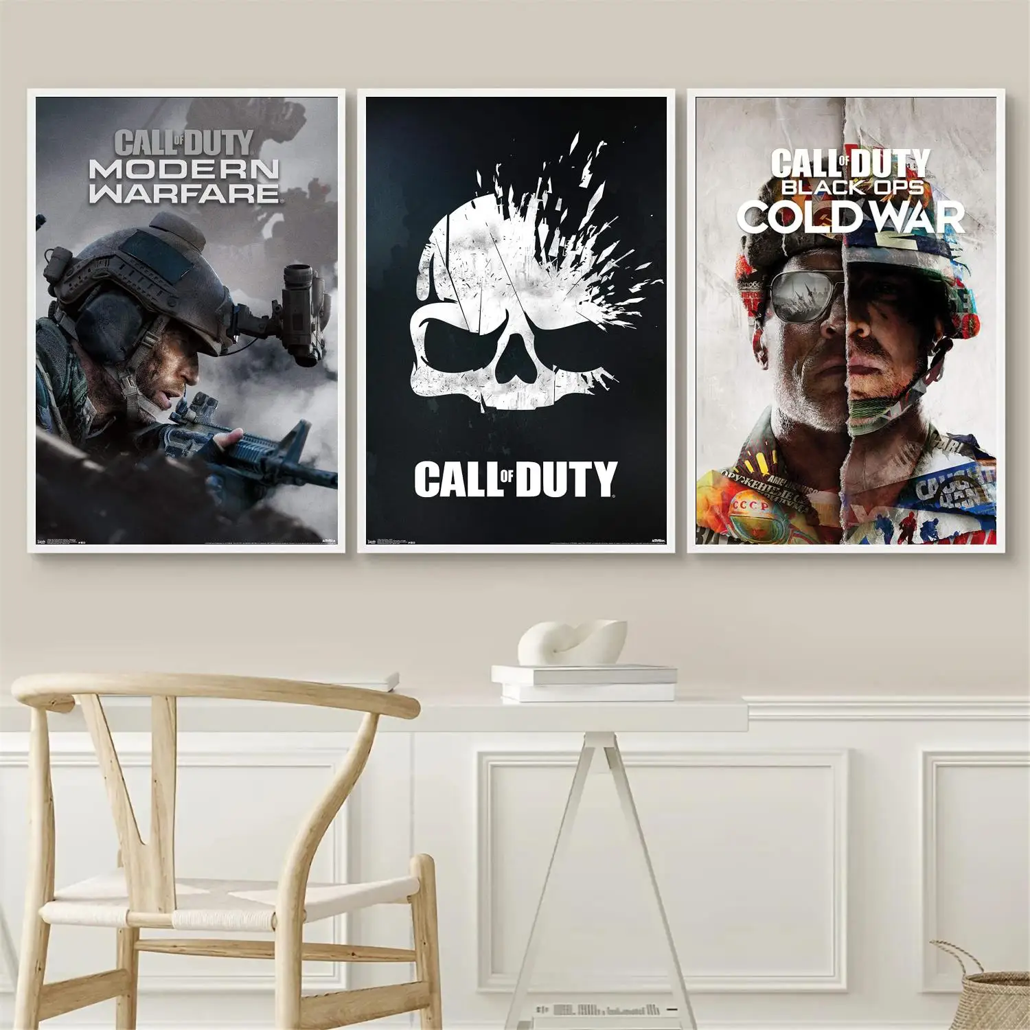 

Call Of Duty Black Ops Cold War Wall Art Canvas Posters Decoration Art Poster Personalized Gift Modern Family bedroom Painting