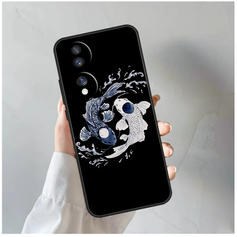 Koi Fish Yin Yang Smartphone Case Cover