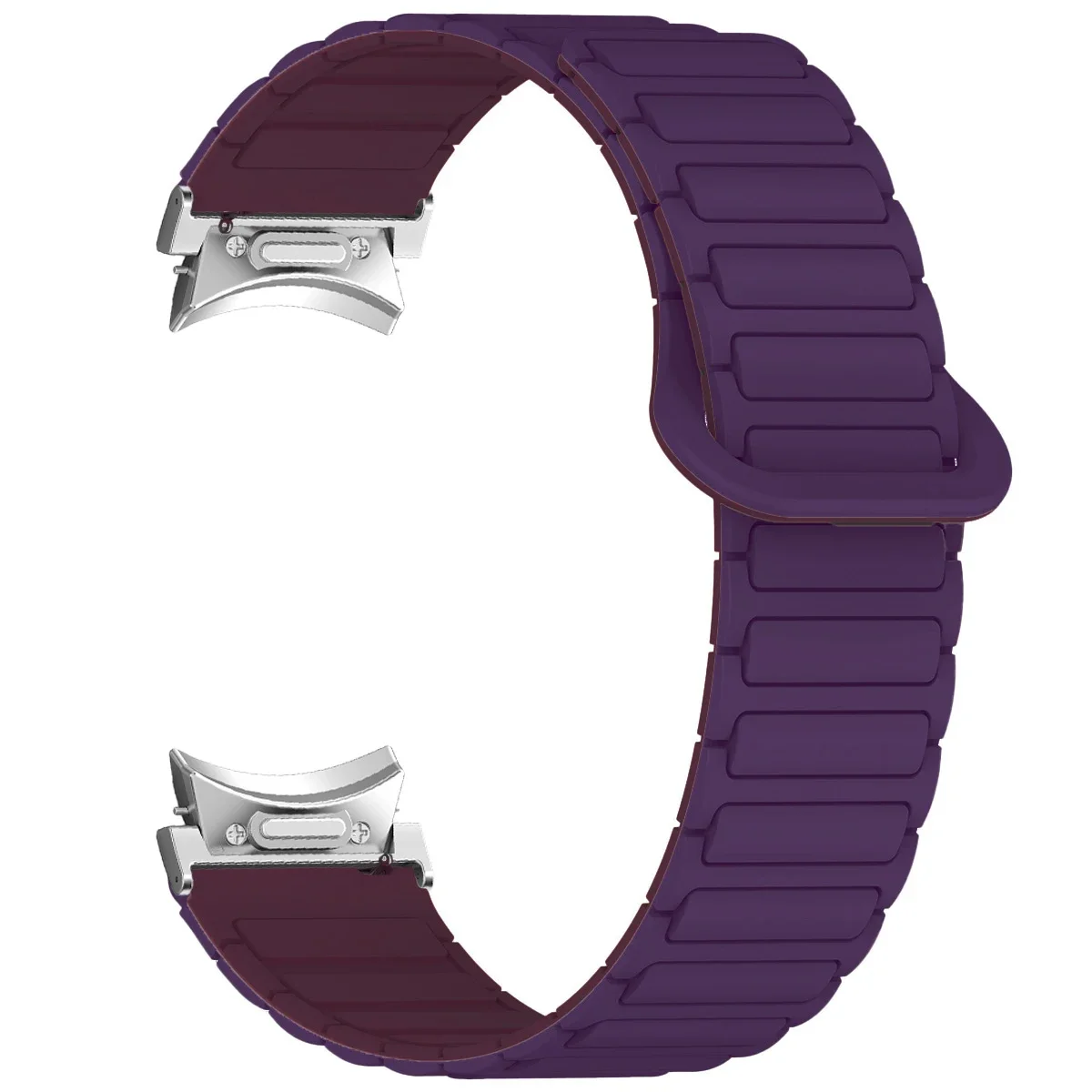 Magnetic Loop Silicone Watch Band - Universal 20mm Strap