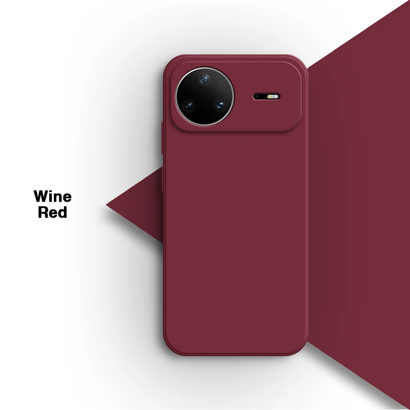 Original Fashion Liquid Silicone Phone Case - Simple & Classic Design