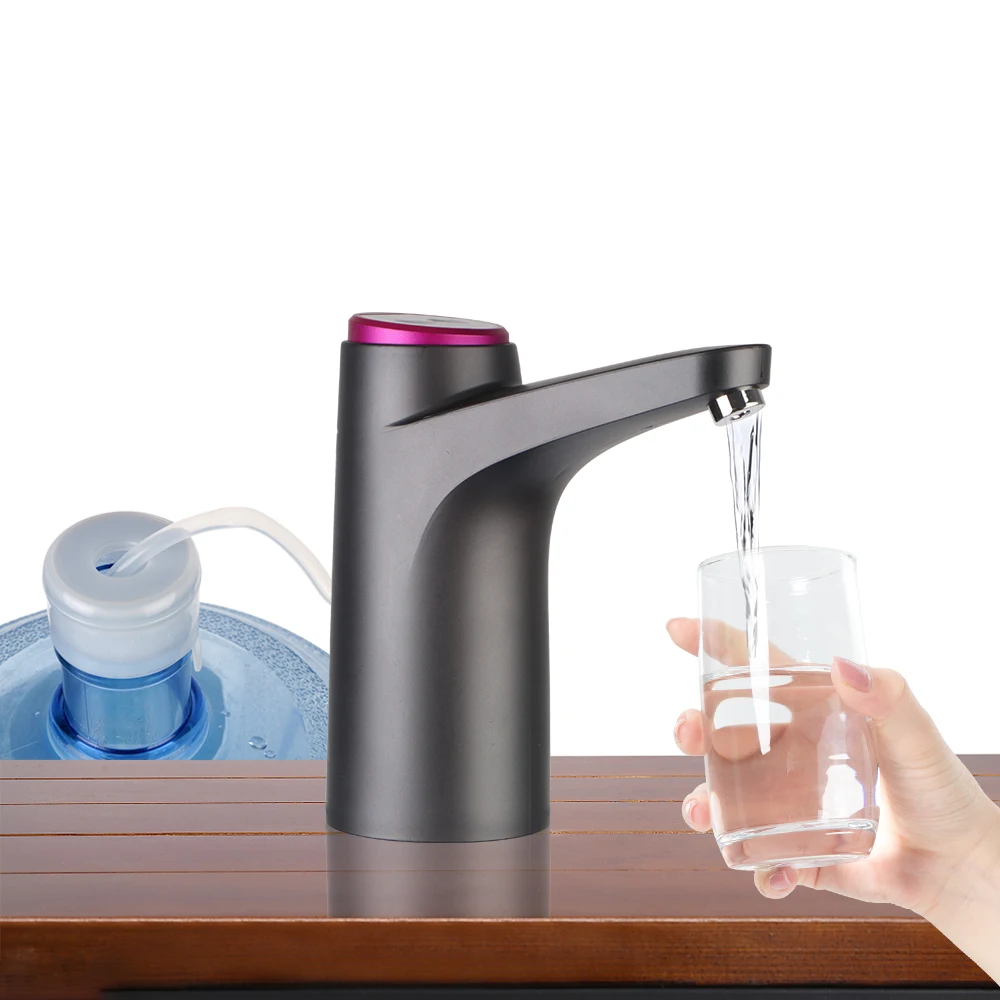 Gallone Flasche Trink schalter Touch Control automatische Wassersp ender elektrische Wasserpumpe Knopf Spender USB-Aufladung