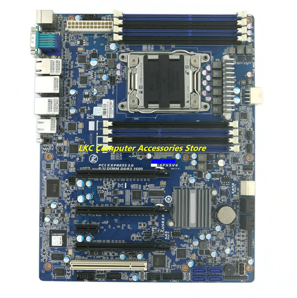Per Gigabyte Virtual Machine Nas Soft Routing Scheda Madre Lga 2011 Mainboard C604 Supporto E5-2650 E5-2680 V2 Ga-6Pxsv4 6 Pxsv4